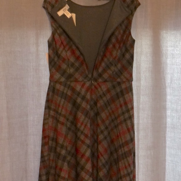 Wisp Grey Plaid Dress - Picture 4 of 7
